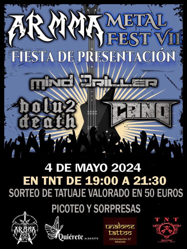 Lee más sobre el artículo Presentación ARMMA Metal Fest VII